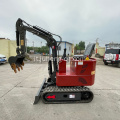 mini escavatore cingolato idraulico compatto da 1 tonnellata per macchine movimento terra in vendita